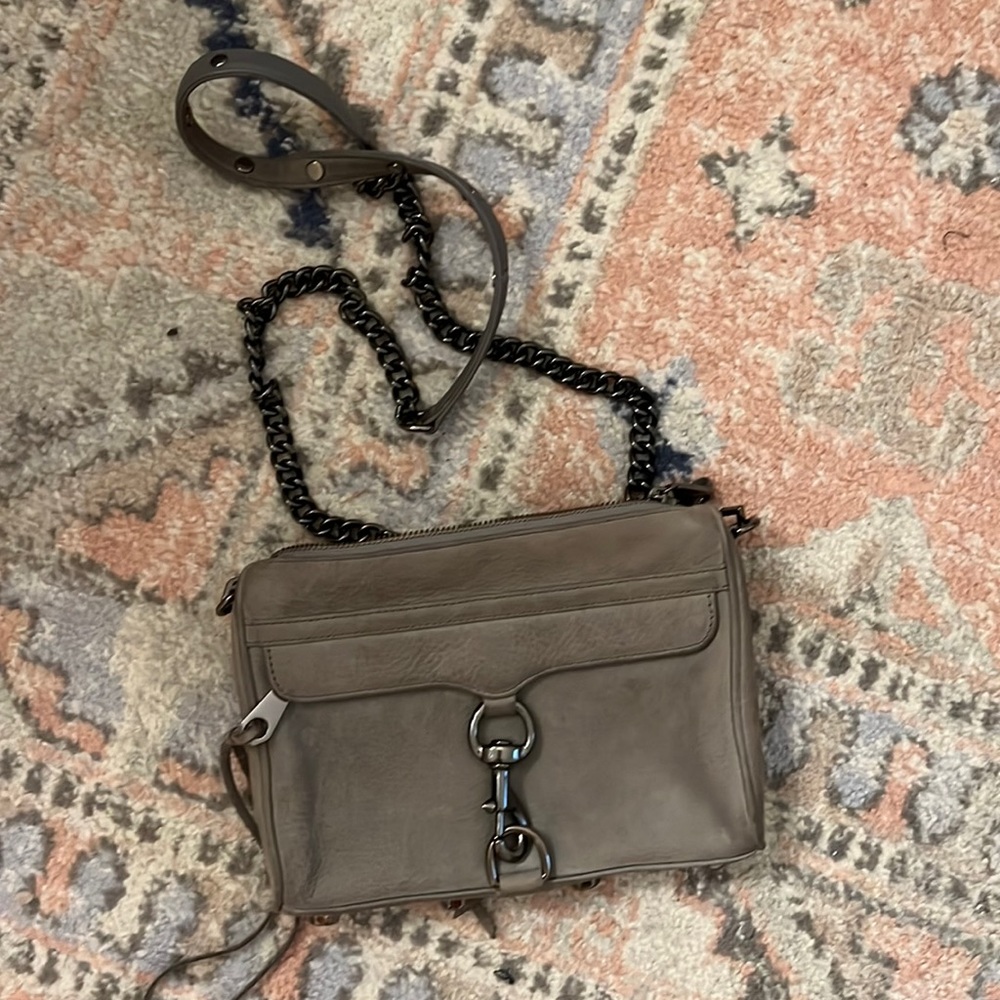 Rebecca minkoff suede crossbody